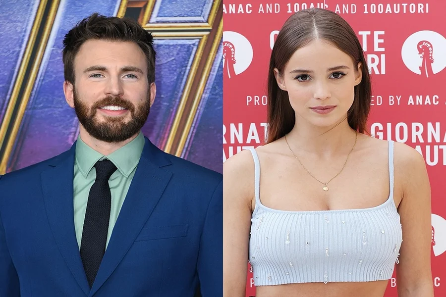 Chris Evans Wife Age