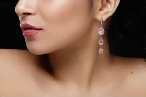 Sparkle and Shine with Elegant Drop Diamond Earrings – Luxury Jewellery