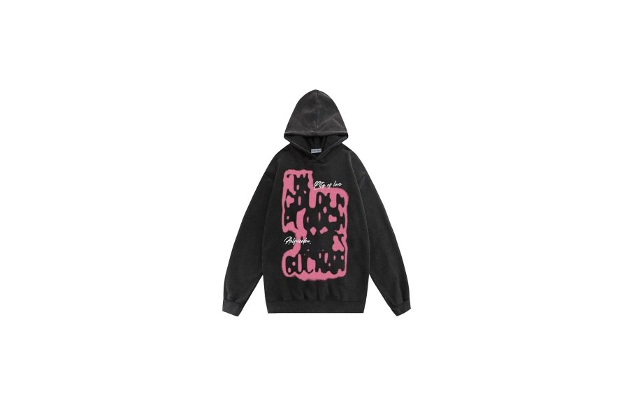 Aelfric Eden Abstraction Shadow Print Hoodie